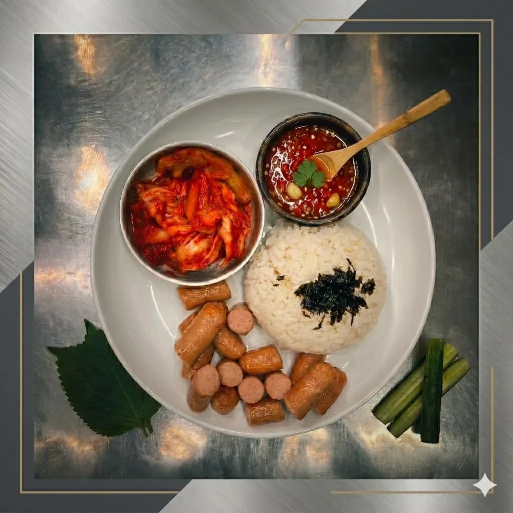 Thai Sweet & Spicy Sausage Rice